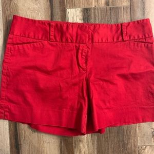 The Limited Red dress shorts size 8